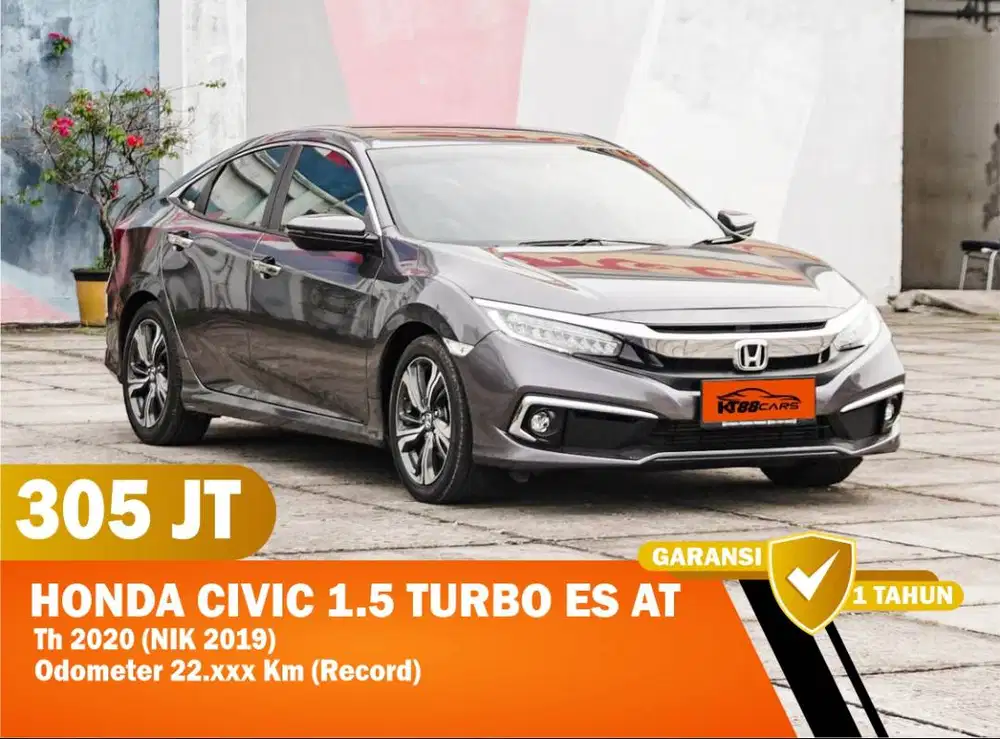 DP 30 jt - HONDA CIVIC 1.5 TURBO ES AT 2020 matic