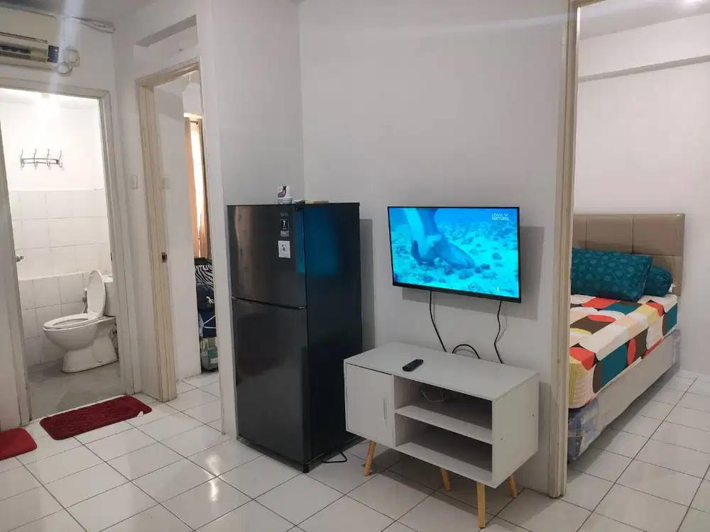 Disewakan per3bln Apartement Kalibata City Tower Borneo 2BR Furnished