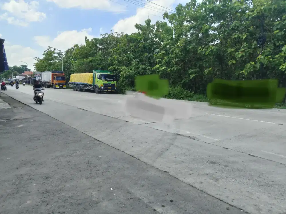 Tanah dekat SPBU di Sumberlawa