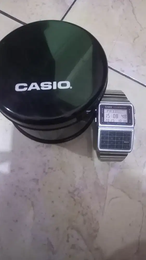 Jam tangan casio model calculator