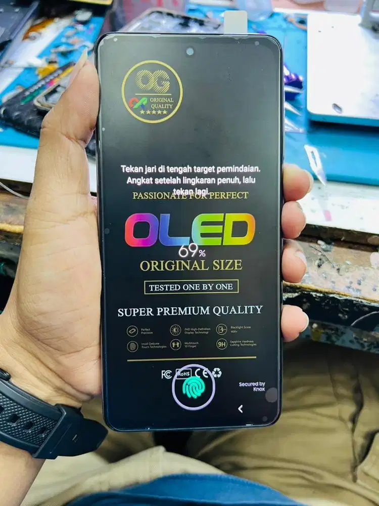 Lcd Samsung A73 OLED (Harga plus pasang)