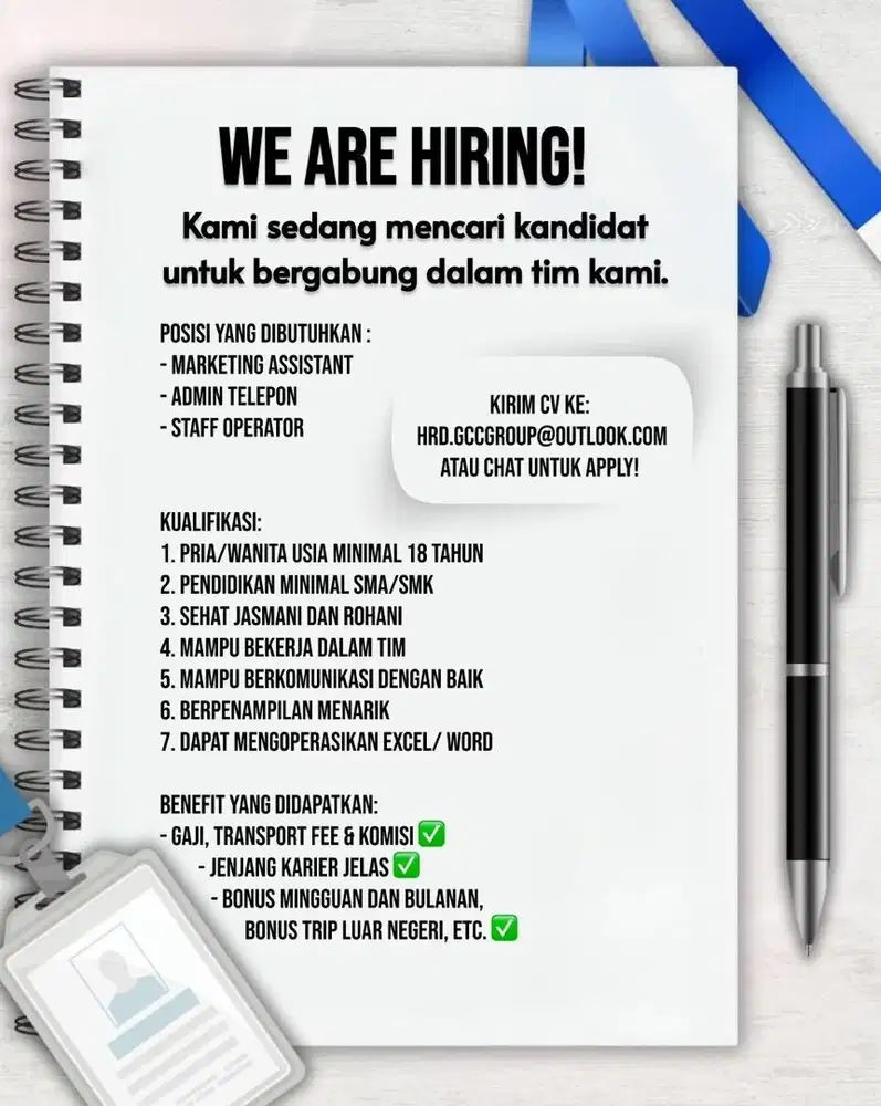 Dibutuhkan Segera‼️