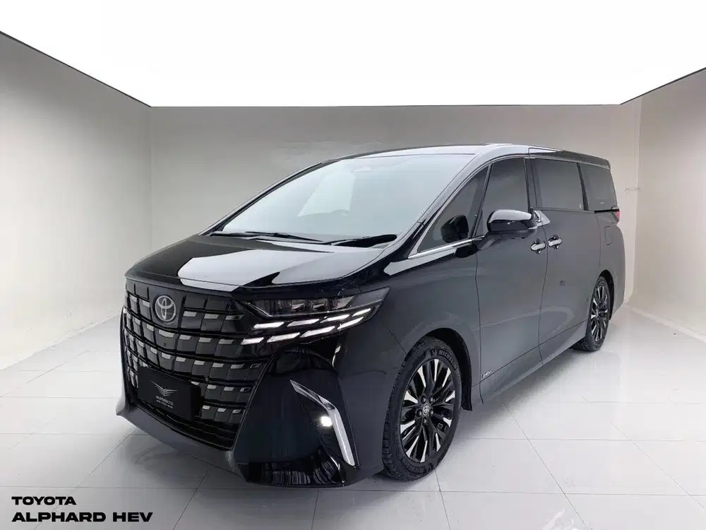 TOYOTA ALPHARD HEV 2025 – BLACK ON BLACK - LIKE NEW