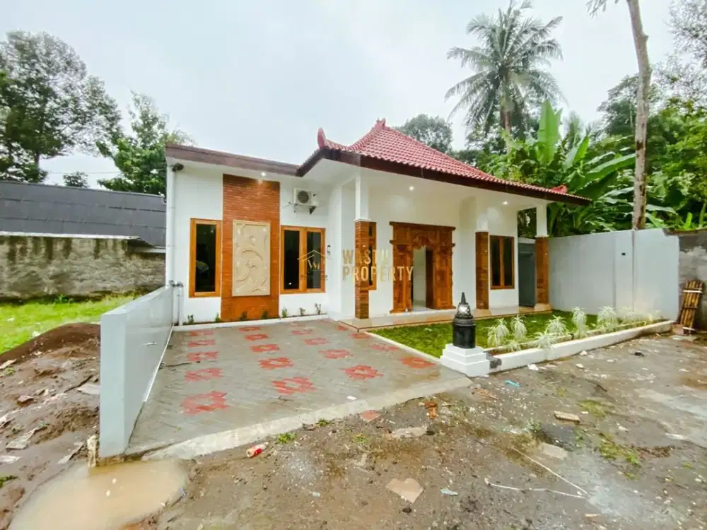 RUMAH SEMI ETNIK LOKASI STRATEGIS KAWASAN WISATA BOROBUDUR MAGELANG