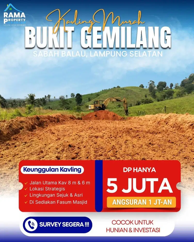 KAVLING STRATEGIS DEKAT 2 KAMPUS BESAR COCOK BANGUN KOSAN MAHASISWA