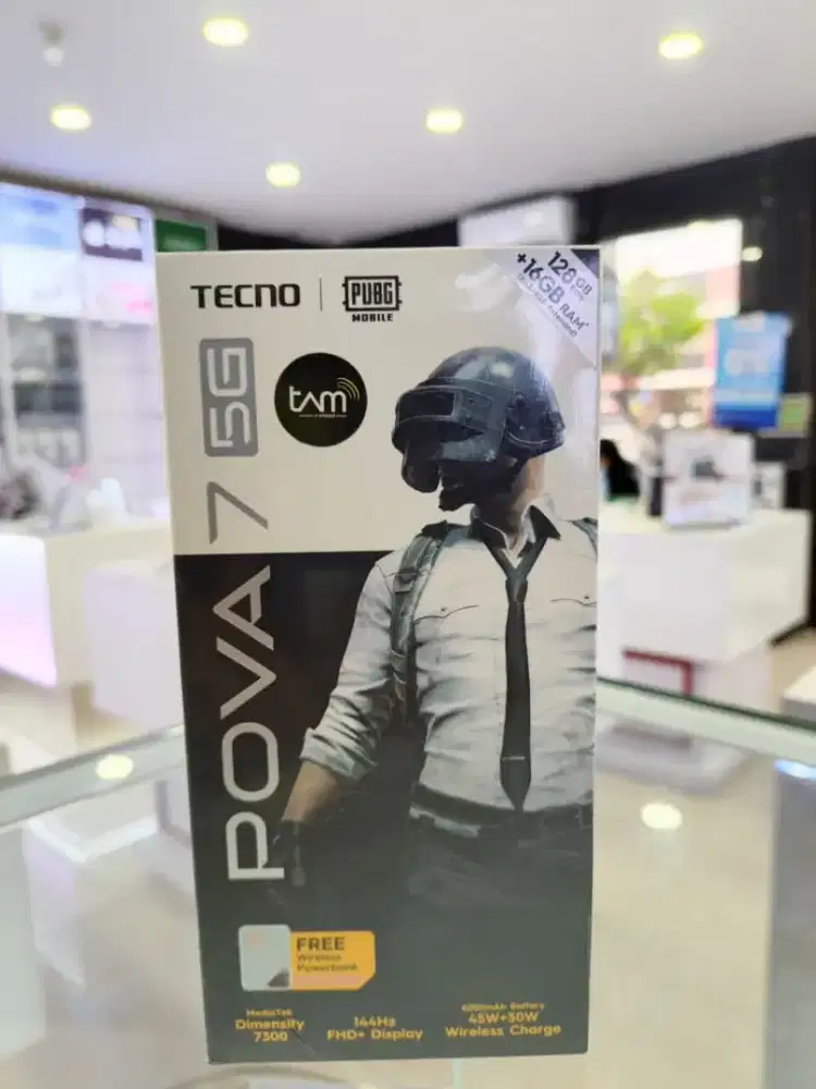 TECNO POVA 7 5G RAM 8/256 GB PASTI RESMI