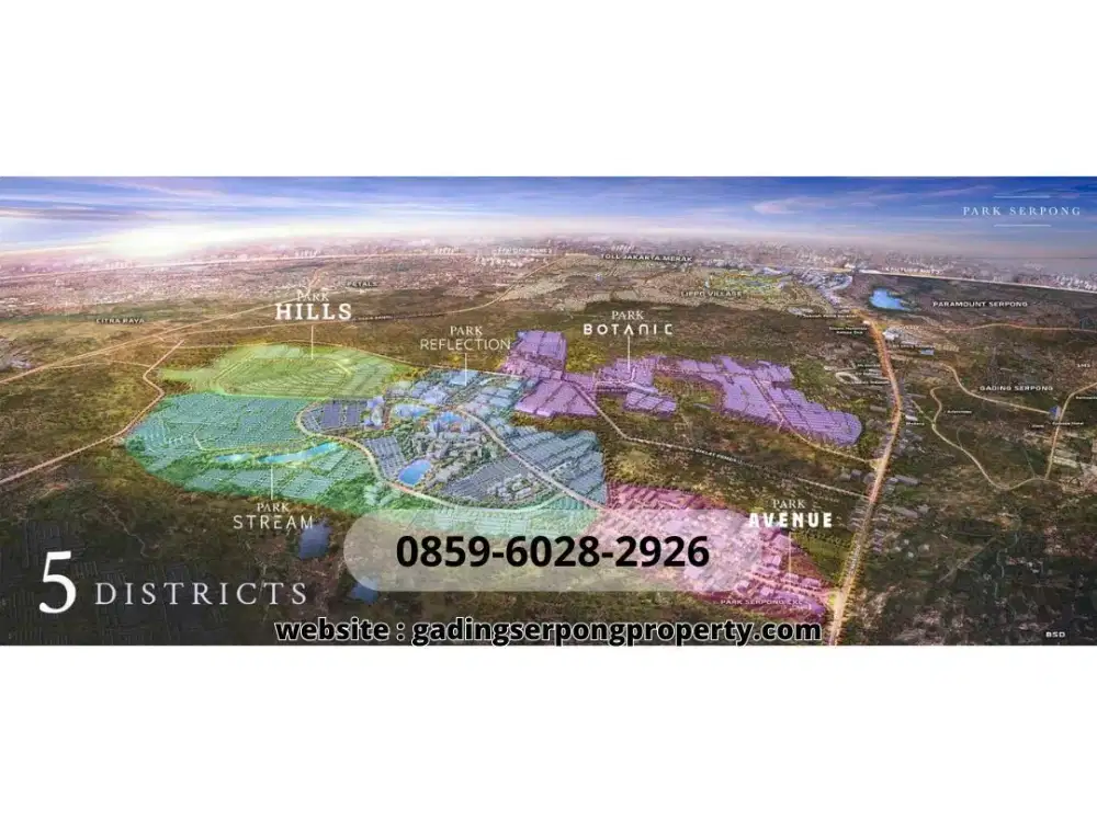 Cara Pembayaran Mudah, Approve semua bank PARK SERPONG PHASE 5 karawaci