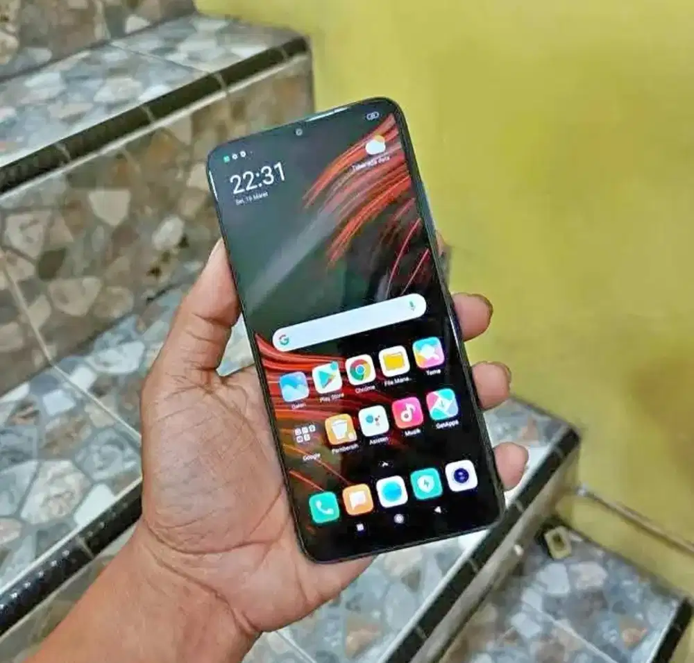 xiomi poco m3 ram 4+1/64 fulsed jual butuh nego tipis