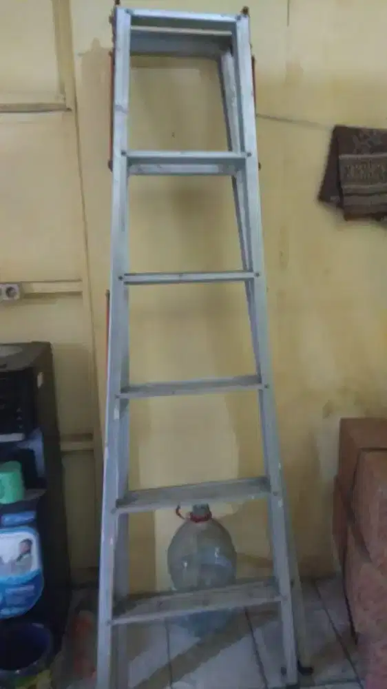 Jual tangga stainless kokoh tinggi kurang lebih 170/180cm