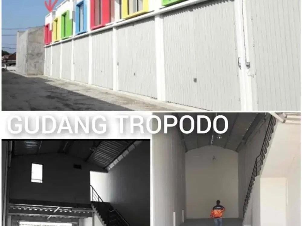 Disewakan Murah Gudang Tropodo trik ban double bs masuk
