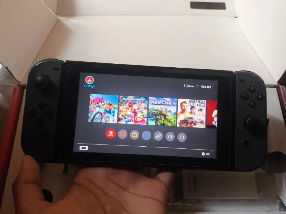 Nintendo Switch v2 ci ef weh  fullgames