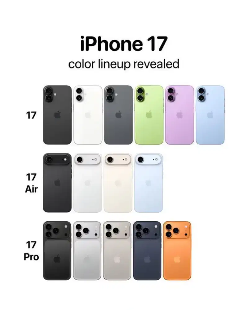 Cicilan iPhone 17 promax 256GB bebas 2 kali angsuran
