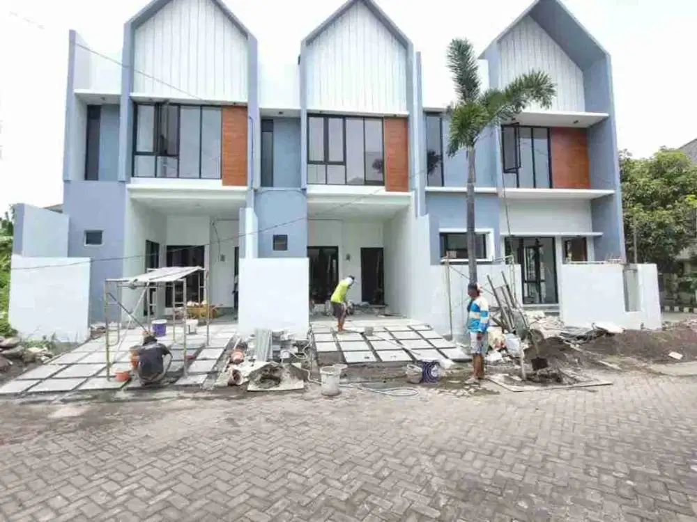 Rumah Minimalis Scandinavian Unit A B Prapen Indah Tenggilis Surabaya