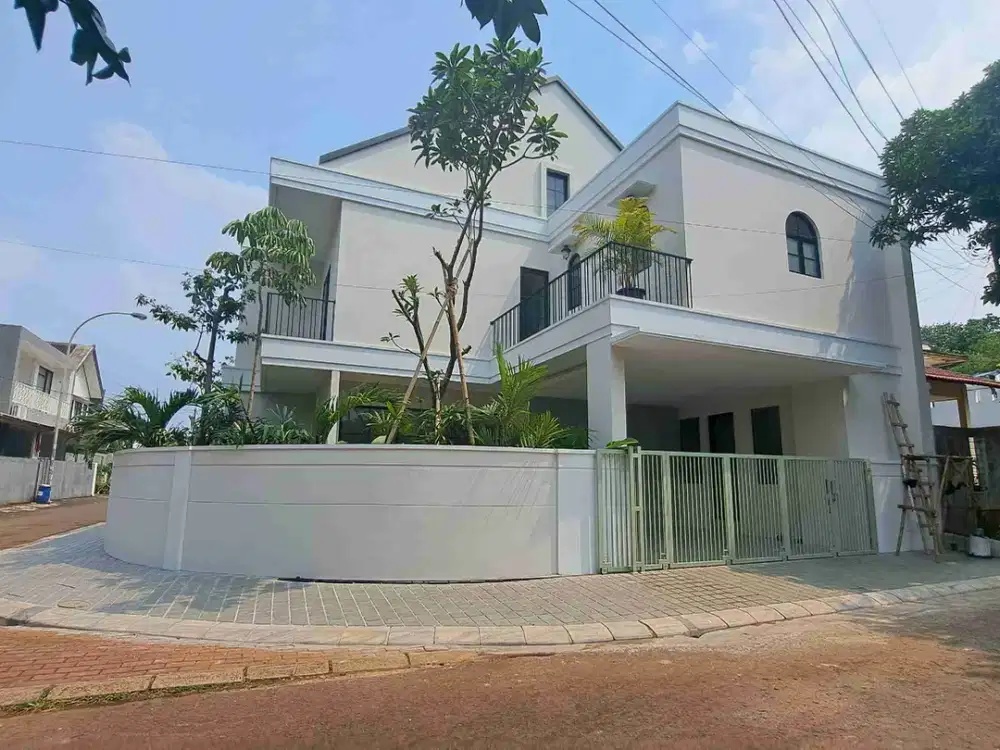 Rumah baru cantik semi Furnish harga dibawah 5M kencana loka BSD
