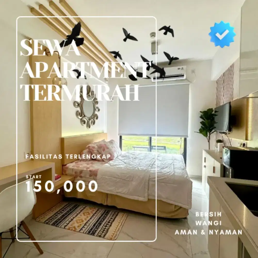 SEWA APARTEMEN HARIAN/TRANSIT GREEN LAKE VIEW TANGERANG TERMURAH