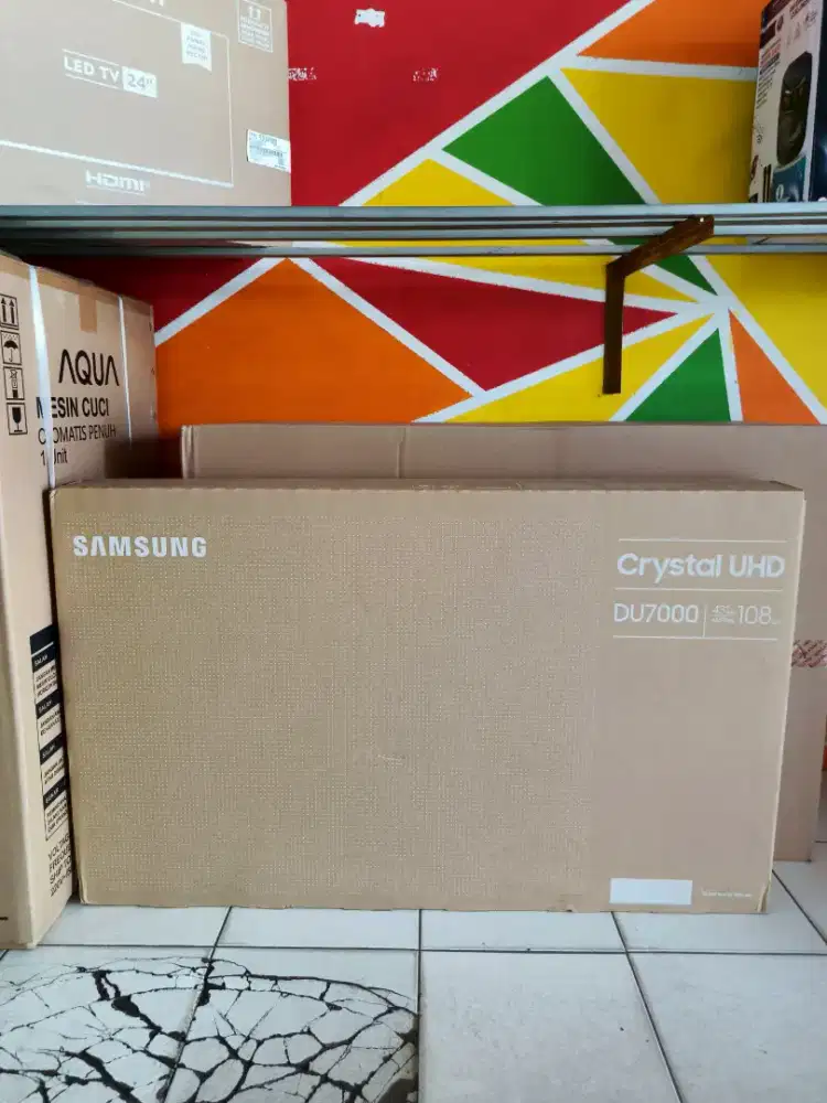 SAMSUNG SMART TV 43INCH 4K CRYSTAL UHD PROMO BISA KREDIT TANPA DP