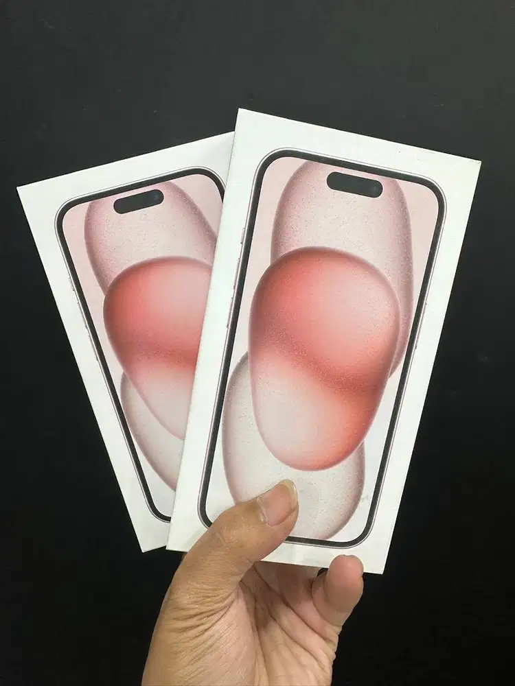 Iphone 15 128Gb Pink New garansi resmi iBox garansi 1 tahun BNIB