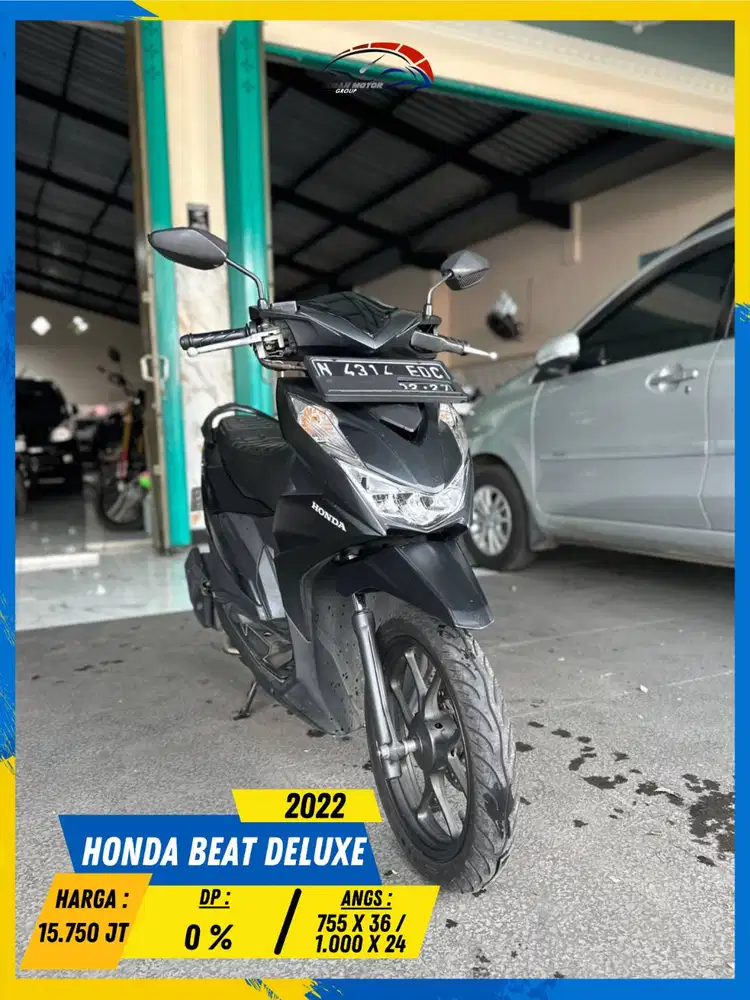 HONDA BEAT DELUXE 2022 LIKE NEW MASZEHH HIKMAH MOTOR KEPUH