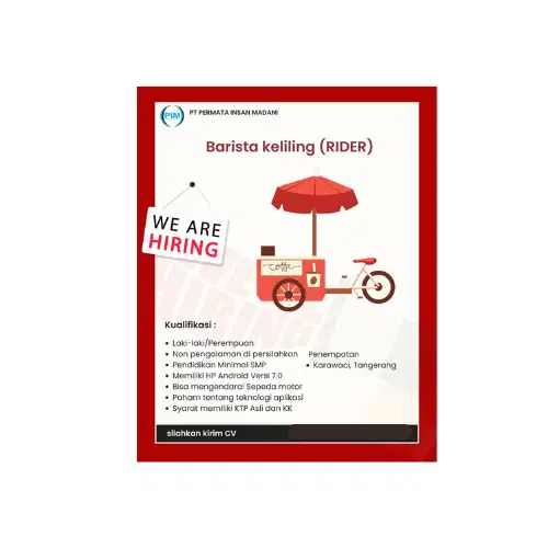 Driver Barista Keliling