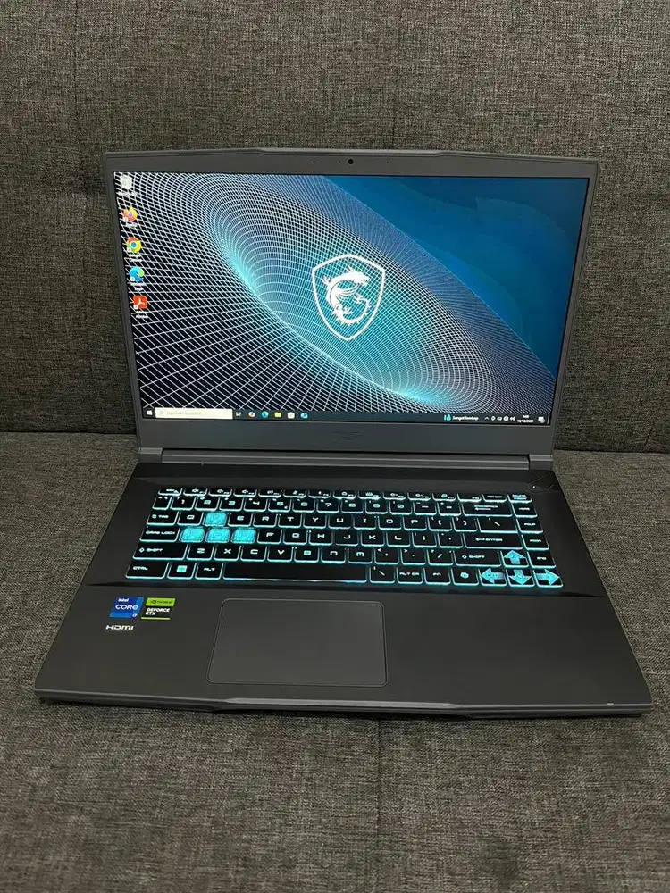 MSI Thin 15 B12UC i7 Gen 12 | RTX 3050 | RAM 16GB | SSD 512GB |