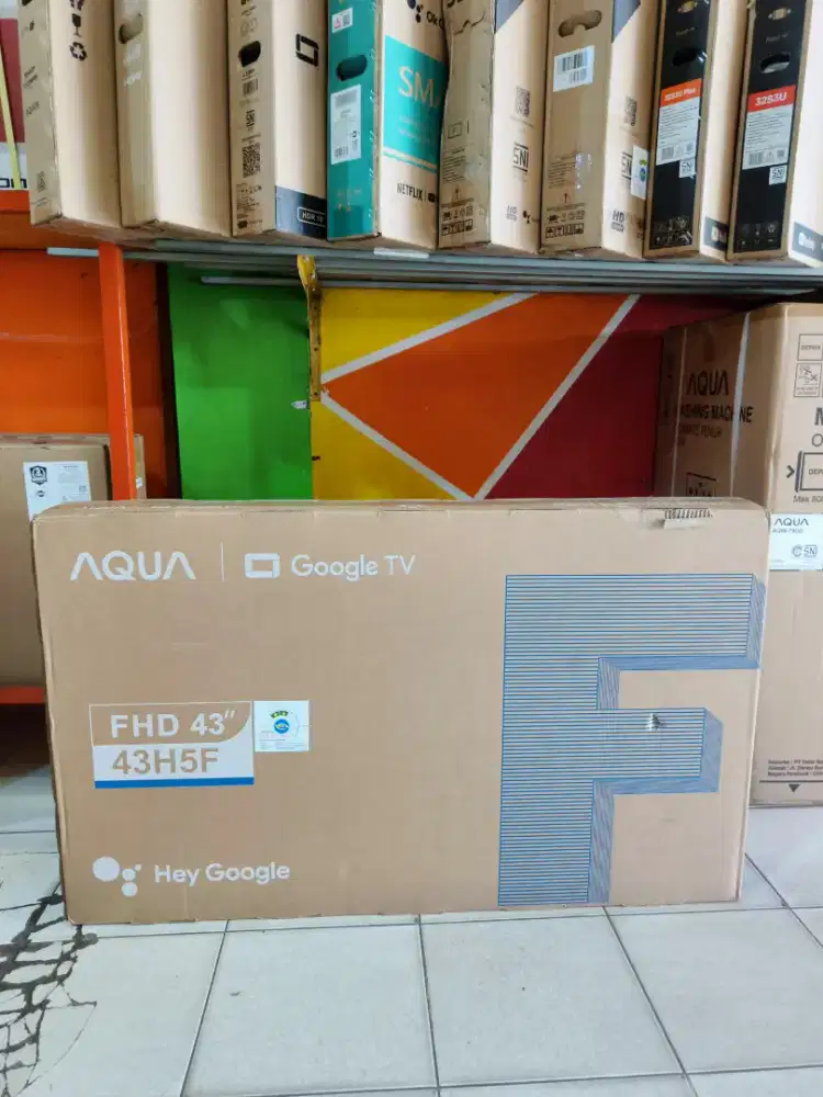 AQUA GOOGLE TV 43INCH PROMO TERBATAS GARANSI RESMI