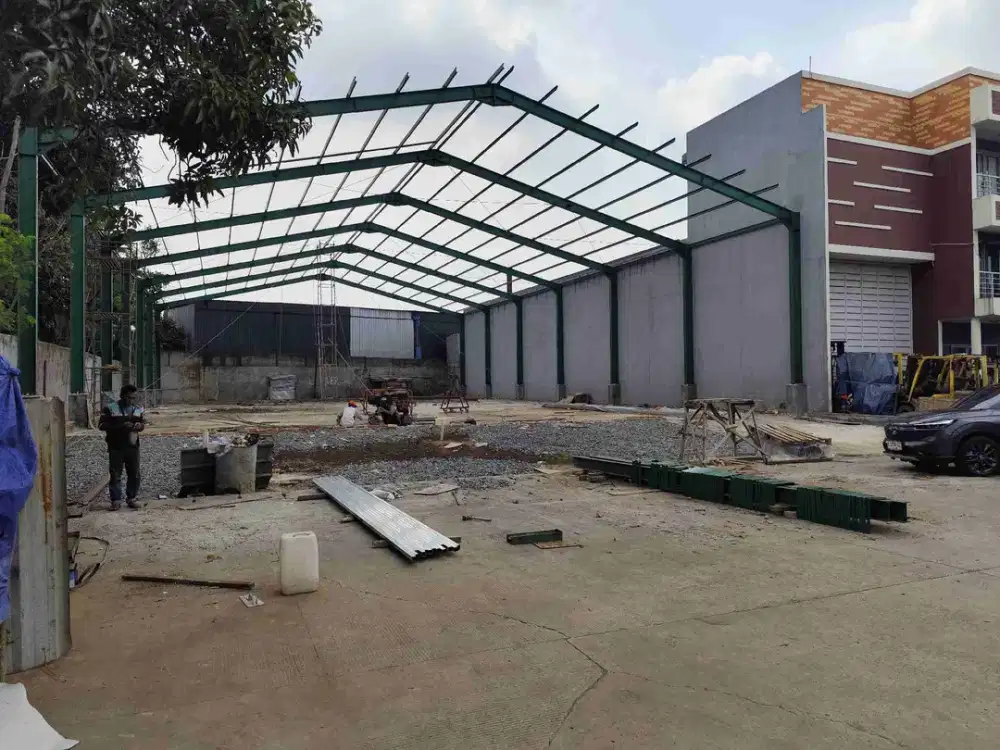Di sewakan gudang brand new di kawasan pergudangan