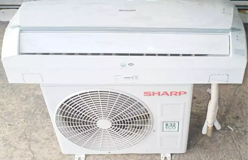 AC SHARP 1/2 PK R32 Thailand Ors LowWatt Dingin Sekali Bagus Normal