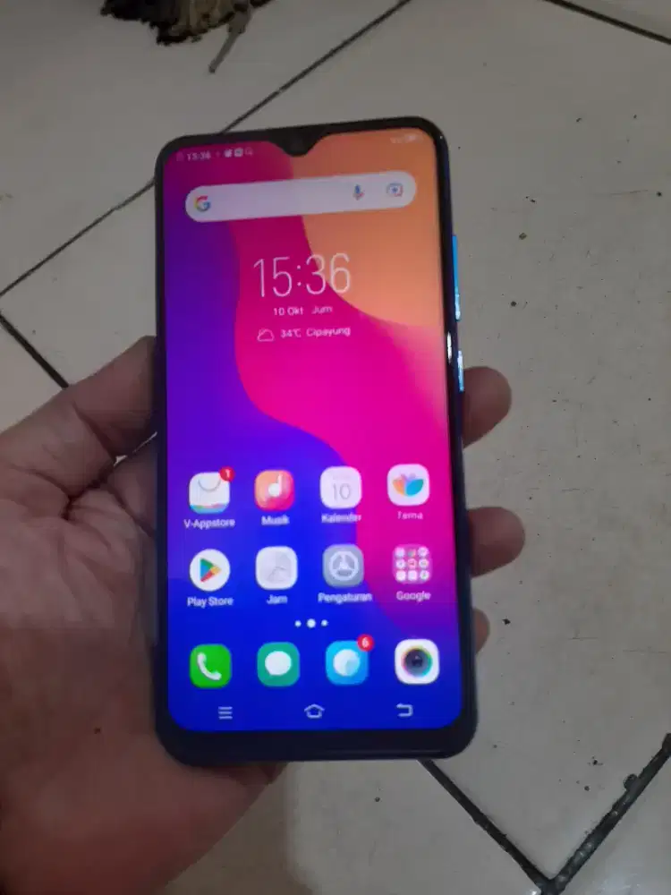 Vivo y93 ram 3/32 batangan siap pakai mulus