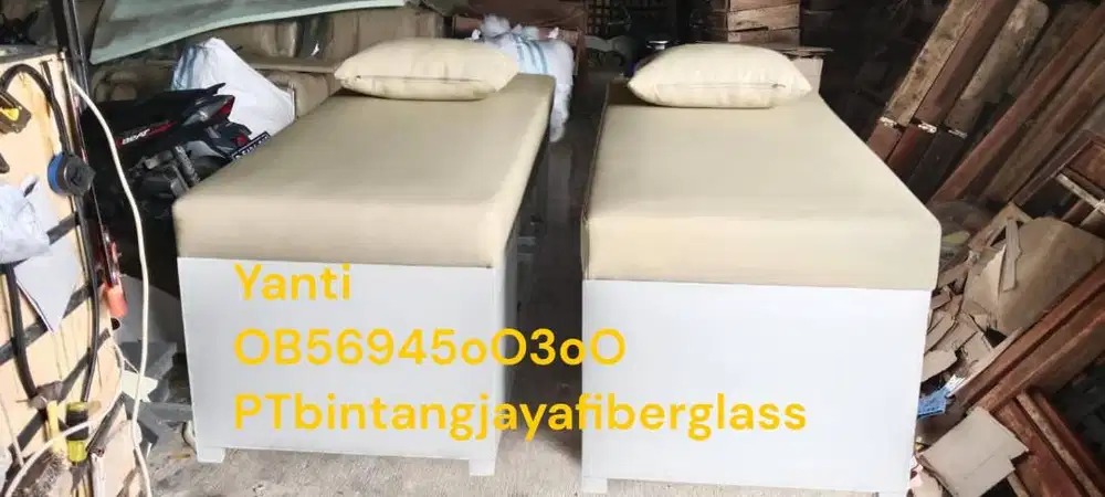 bed massage bahan kayu jati,ranjng spa