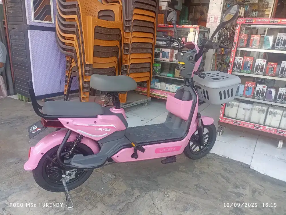 like new sepeda listrik exotic larizz lr 02