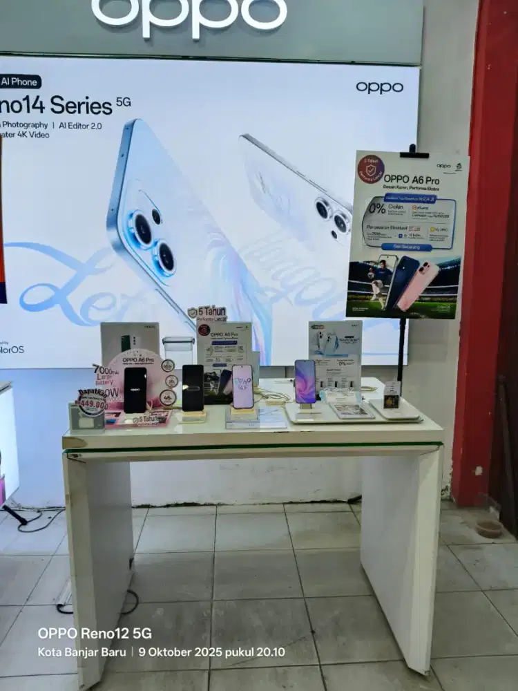 Ready semua tipe Oppo digadgetmart batas kota bisa cash bisa kredit