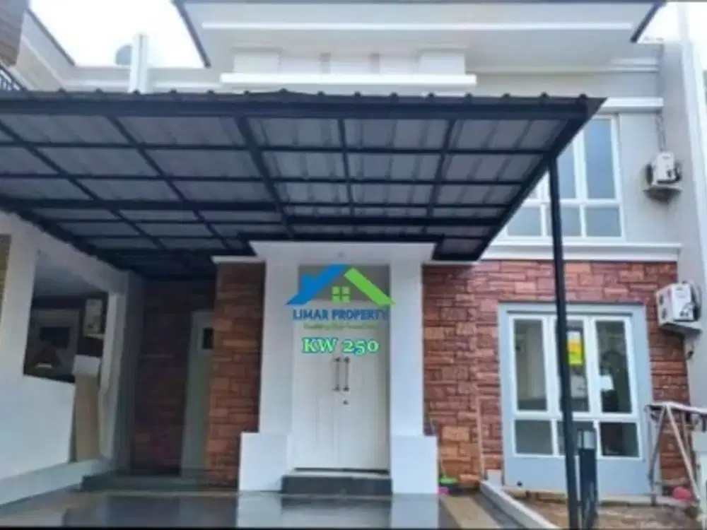 Disewakan Rumah Nyaman Terawat Cluster Favourite Kota Wisata Cibubur
