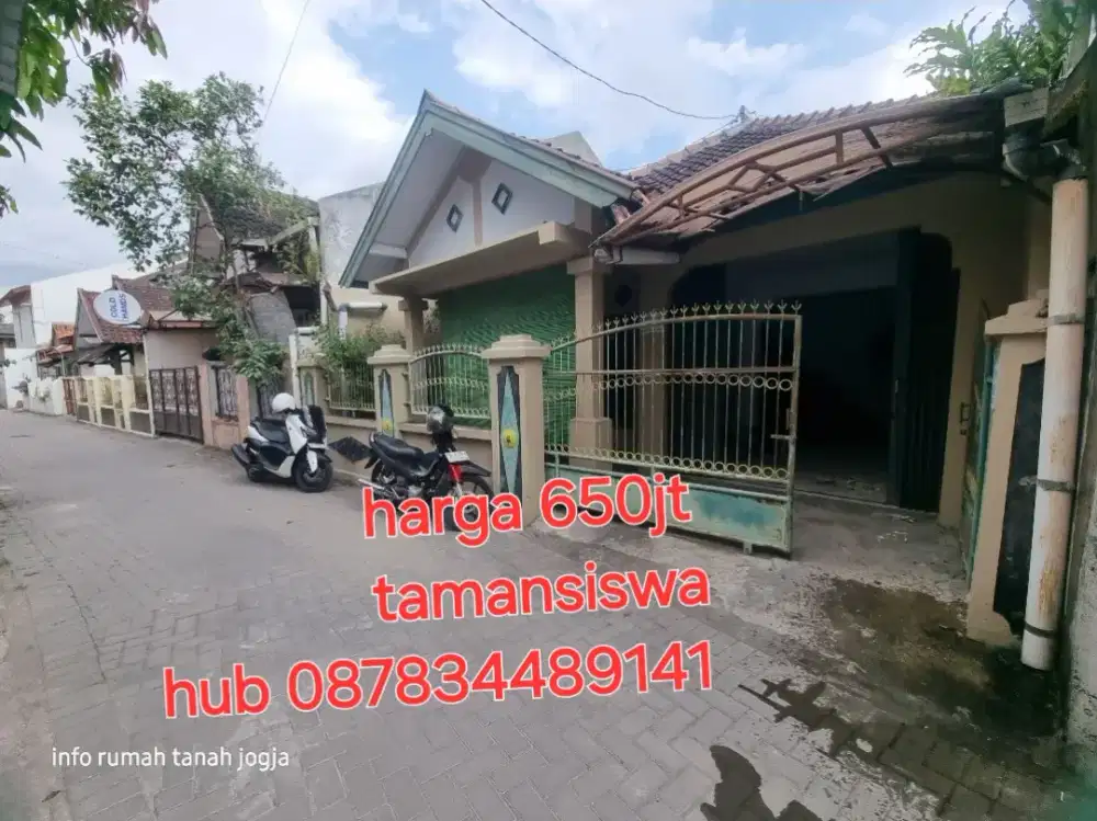 Jual rumah murah tamaniswa kodya