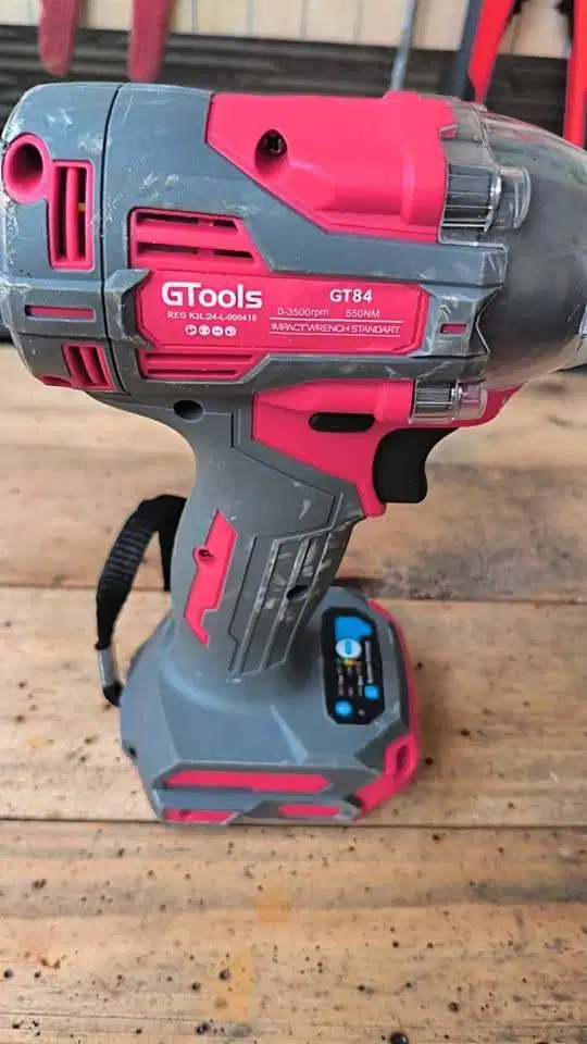 Impect wrench Pesek GTools GT84 Brushless Motor