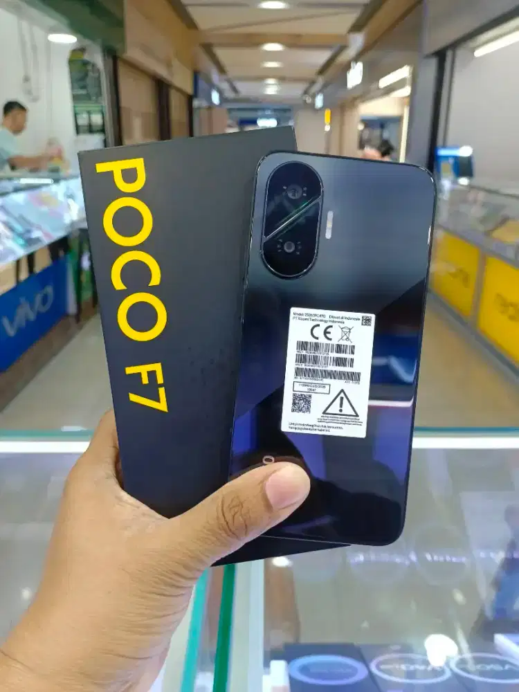 Poco F7 5G 12/512 Black Super Duper Like New 100% Garansi Resmi Xiaomi