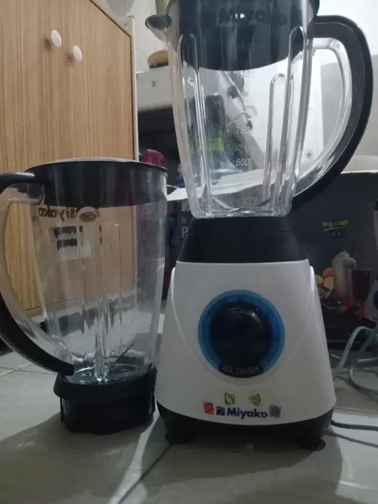 Blender Miyako 2 Gelas Container Plastik