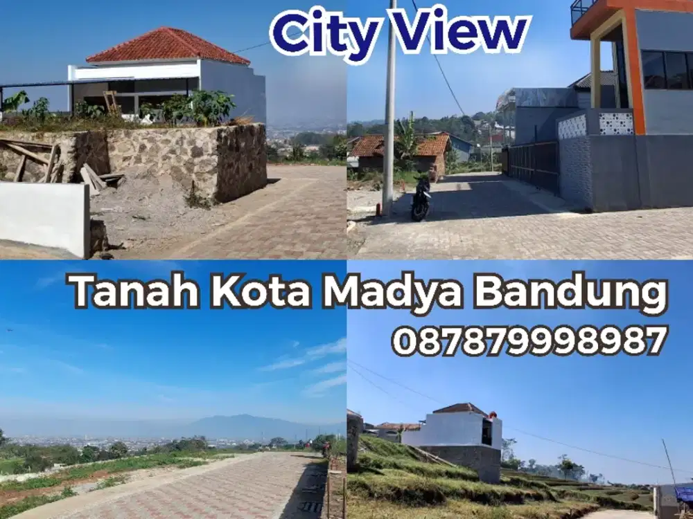 Tanah City View Kota Madya Bandung Bisa Cicil ke Penjual