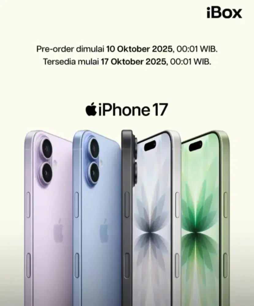 OPEN PREORDER IPHONE 17 PRO MAX 256 Gb BUNGA BISA 0%