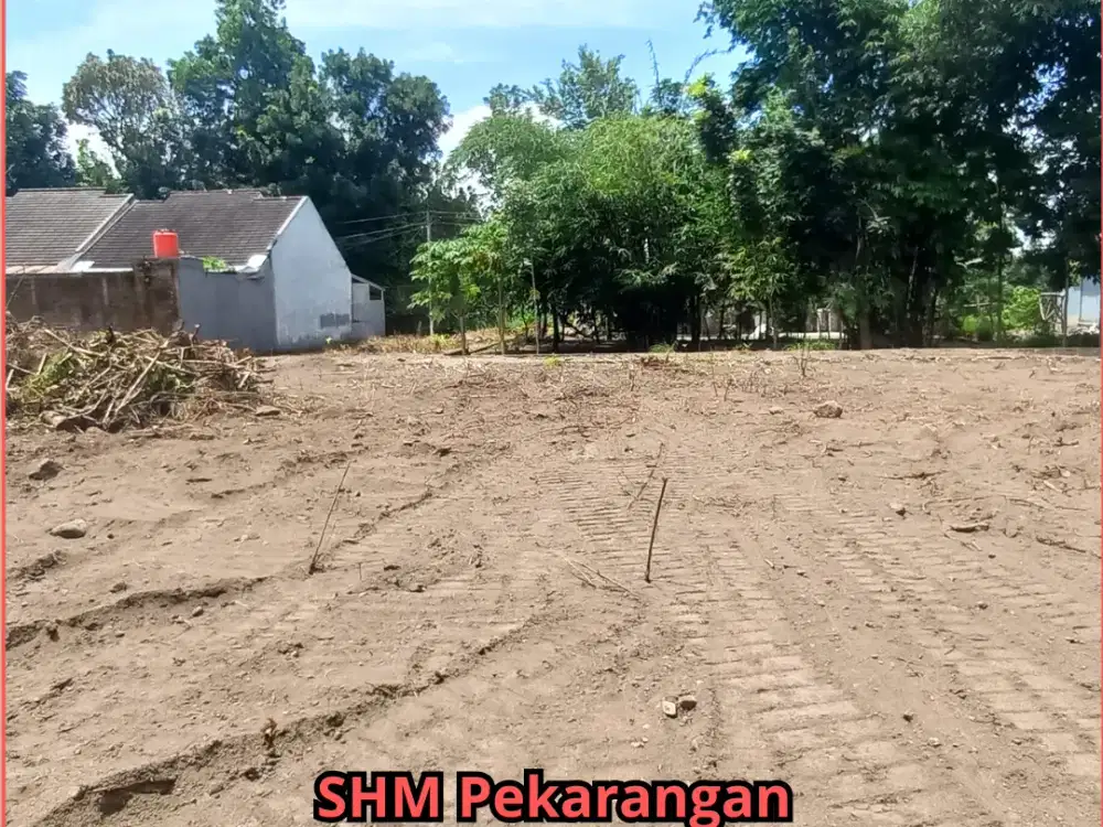 Tanah Murah Area Ring 1 Kampus UII SHM Pekarangan