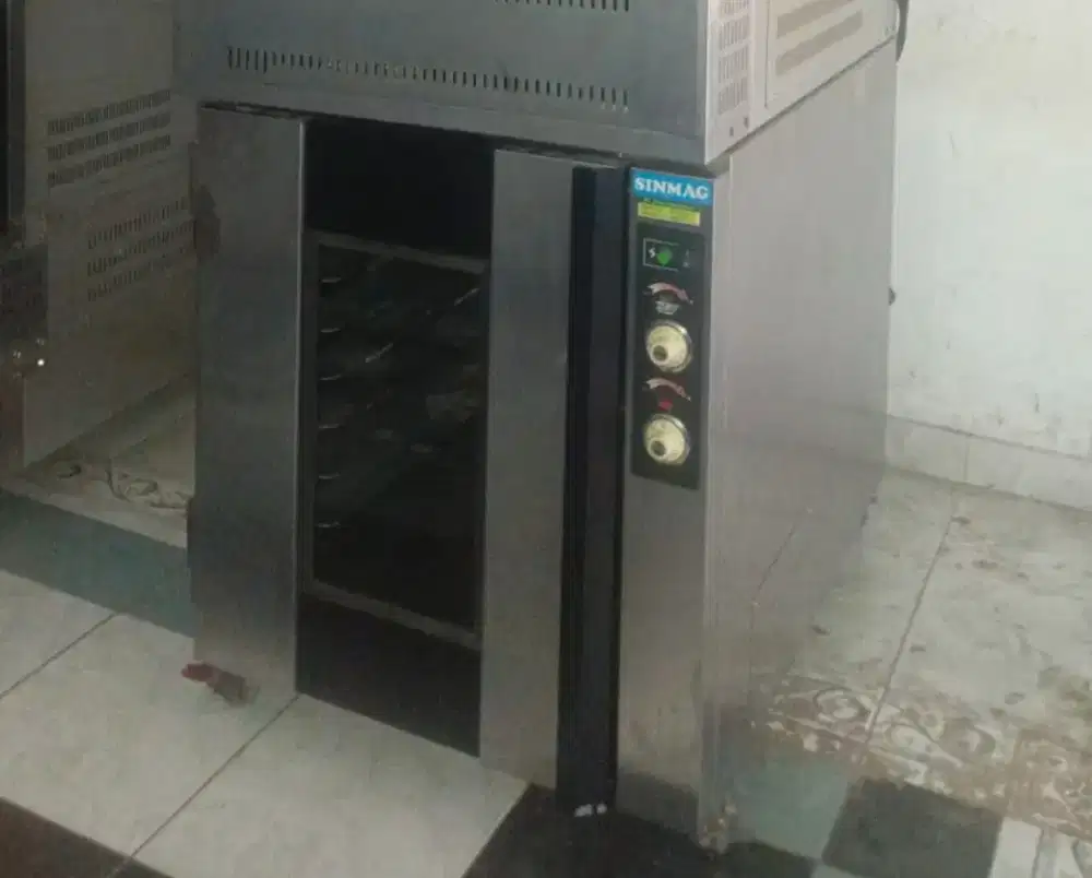 Mesin proofer isi 16 loyang SM-716 merk Sinmag Taiwan Listrik 900 watt