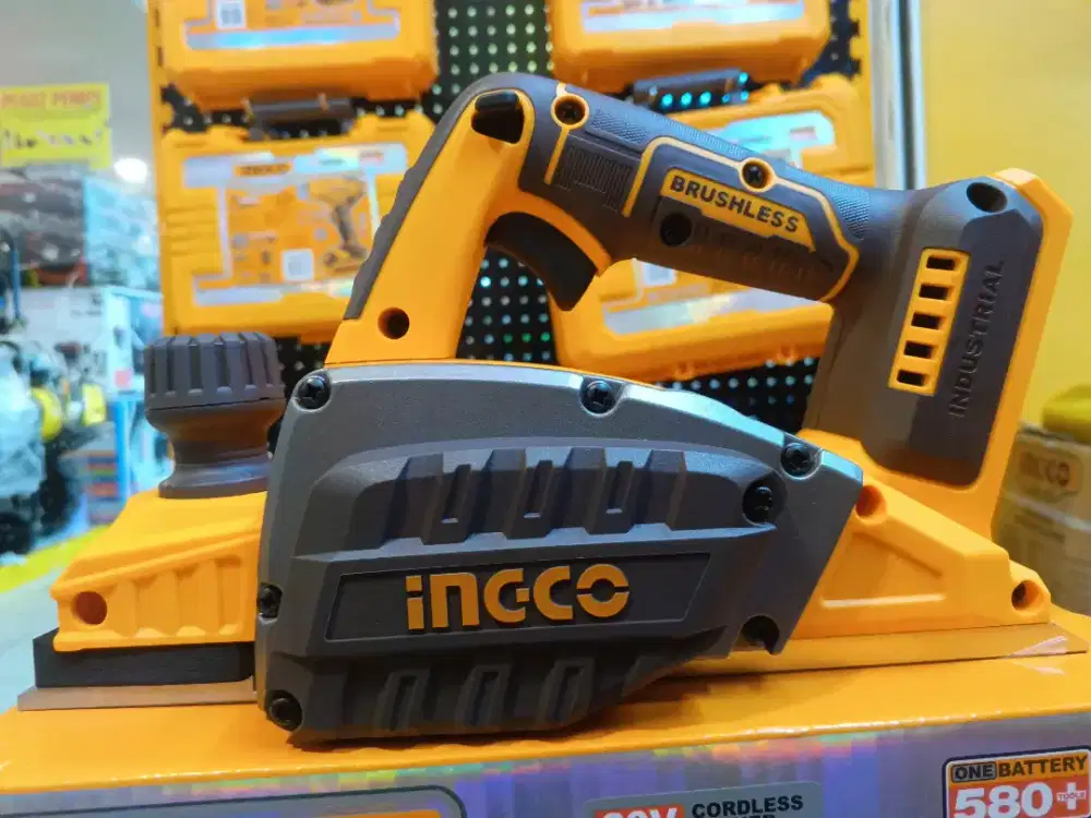 INGCO CRLI20401 Cordless Planer Brushless 20V - Mesin Serut Kayu
