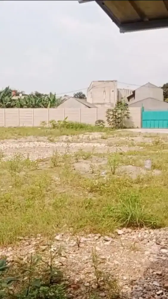Disewa lahan kavling strategis pinggir jalan narogong bekasi