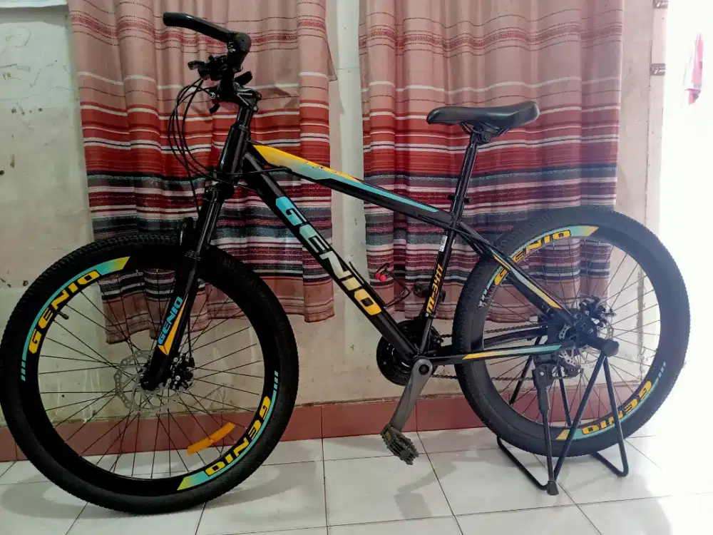Sepeda MTB/Gunung,27.5,Mulus,24 Speed,Normal,Siap gowes,Bonus Asesoris