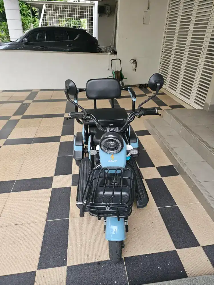 Selis borneo roda 3,sepeda listrik, sepeda bekas, motor listrik
