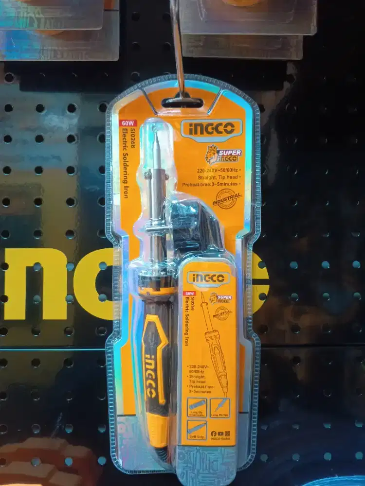 INGCO SI0268 - Solder Listrik (60W) Timah HD Electric Soldering Iron