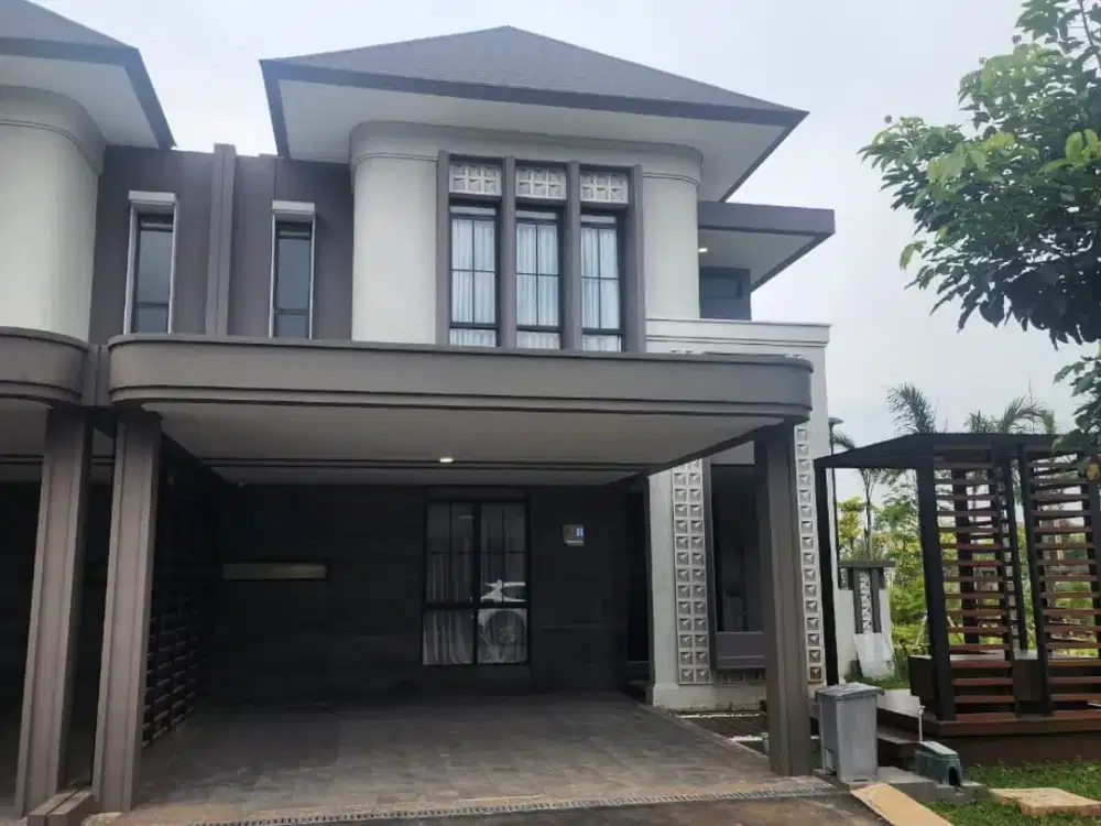 Dijual Rumah Furnish View Danau di Cluster Brahmapuri Podomoro Park
