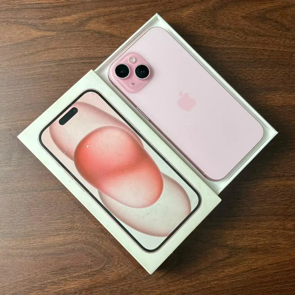 iPhone 15 128GB [ Pink ] Garansi Resmi iBox