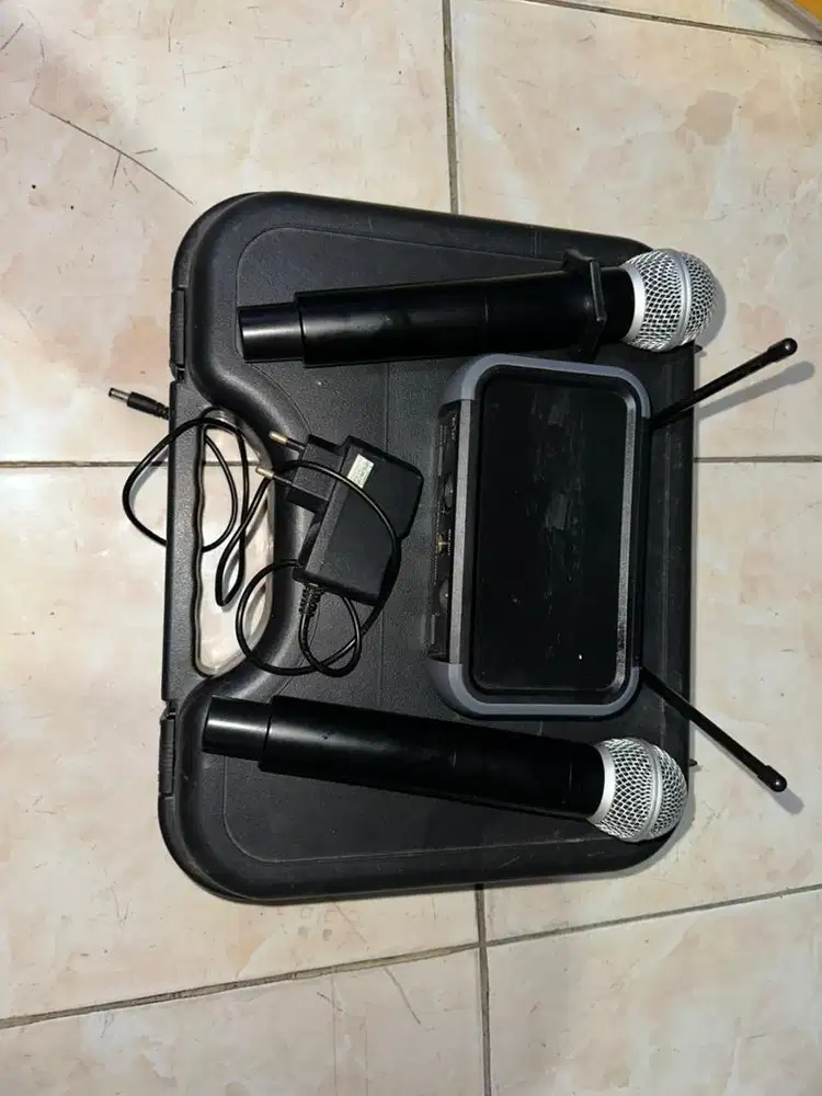 Mic Wirreless merk SHURE