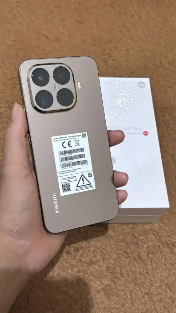 Xiaomi 15T pro 12/512 belum 1 Minggu pakai, tinggal pakai aja.