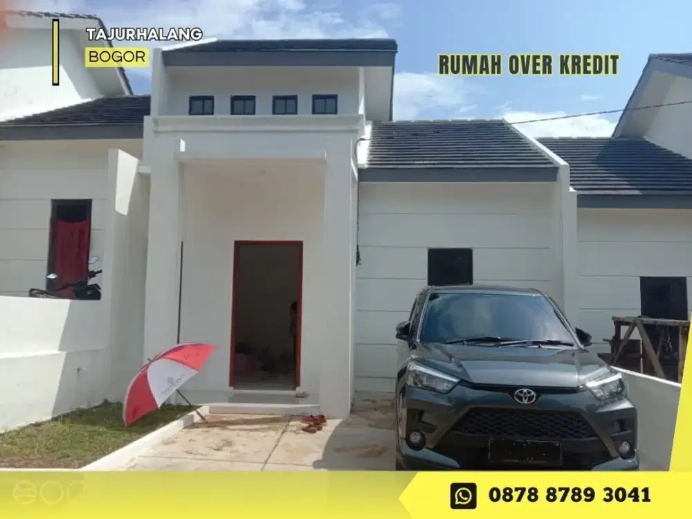 Rumah Take Over 59JT dkt Stasiun di Rio Residence tajurhalang